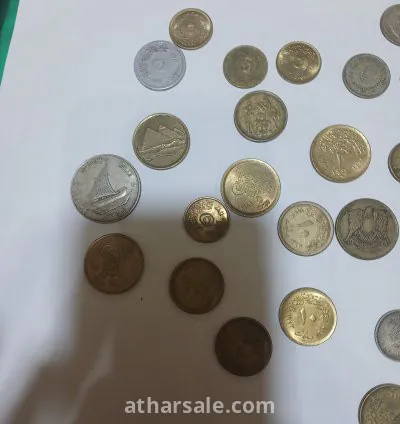 اريد بيع هذه العملات عملات مصرية