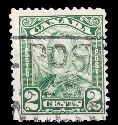 طابع الملك جورج الخامس المستعمرة البريطانية فى كندا