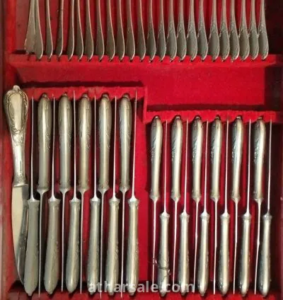 طقم سفرة CFH المانى معالق و شوك و مغارف