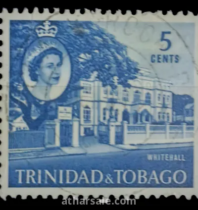 طابع المستعمرة البريطانية فى أمريكا الجنوبية الملكة إليزابيث