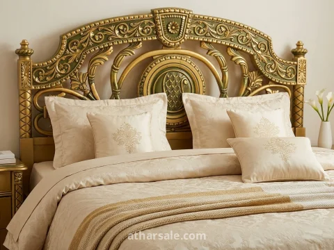 غرفه نوم كامله كلها خشب زان عمرها اكتر من ٤٠ سنه