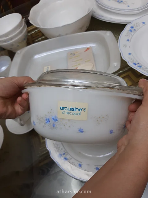 طقم اركوبال فرنساوى اصلى عمره اكتر من ٤٠ سنه وارد السعوديه 14