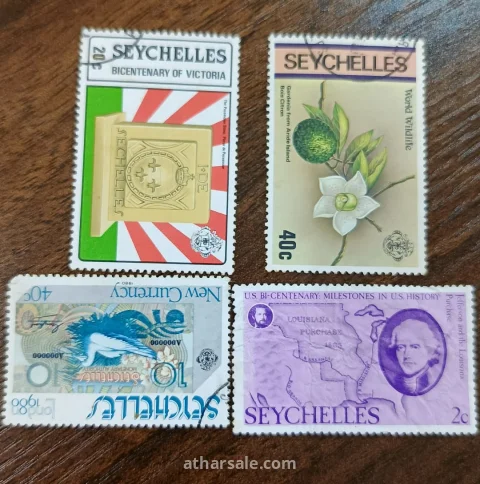 مجموعة طوابع مختلفة جديده 22