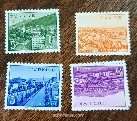 مجموعة طوابع مختلفة جديده 13