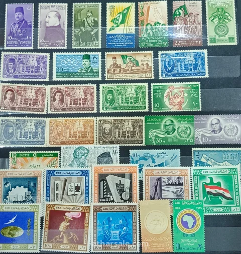 مجموعة طوابع مختلفة جديده 12