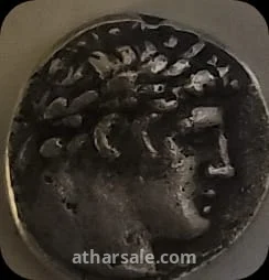 عملة إغريقية نادرة - فضة أثرية