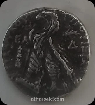 عملة إغريقية نادرة - فضة أثرية