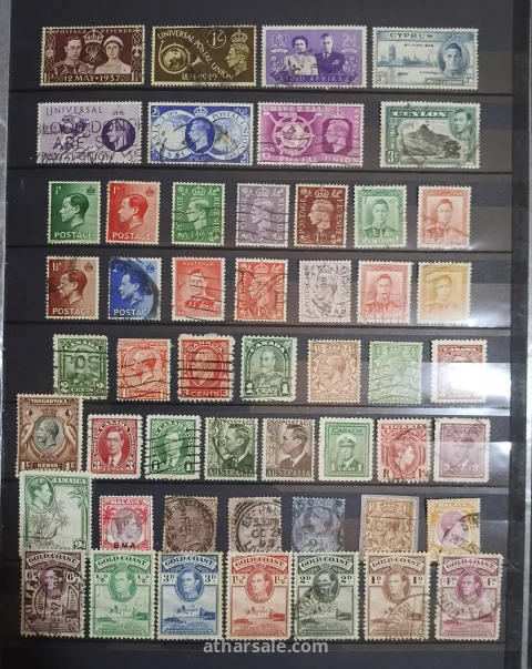 طوابع ملوك بريطانيا العظمى