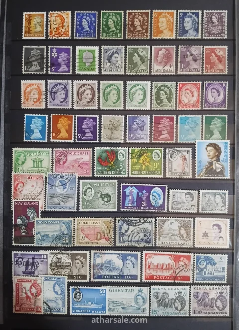 طوابع ملكة بريطانيا العظمى