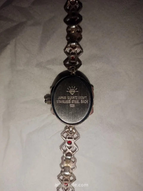 ساعه JAPAN QUARTZ MOVT STAINLESS STEEL BACK 925