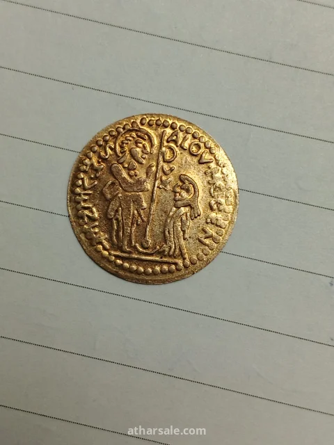 عملة قديمه من الذهب الخالص نادرة تعود للعصر الرومانى