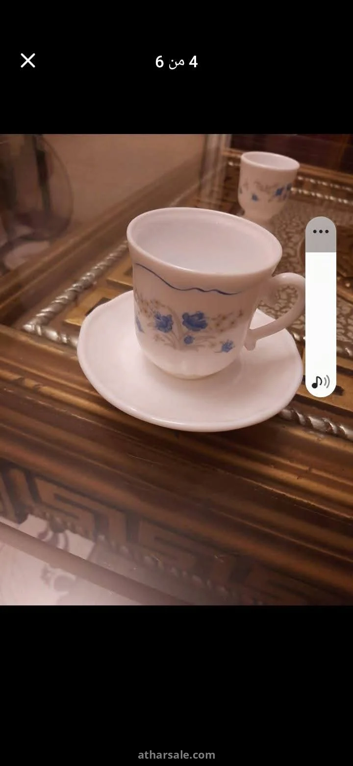 طقم اركوبال فرنساوى اصلى عمره اكتر من ٤٠ سنه وارد السعوديه