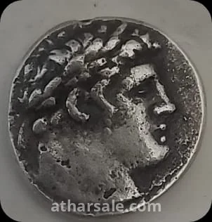 عملة إغريقية نادرة - فضة أثرية