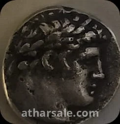 عملة إغريقية نادرة - فضة أثرية