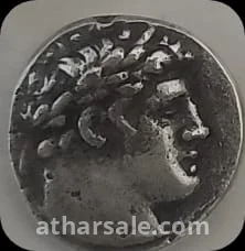 عملة إغريقية نادرة - فضة أثرية