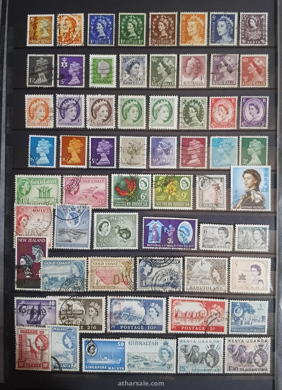 طوابع ملكة بريطانيا العظمى