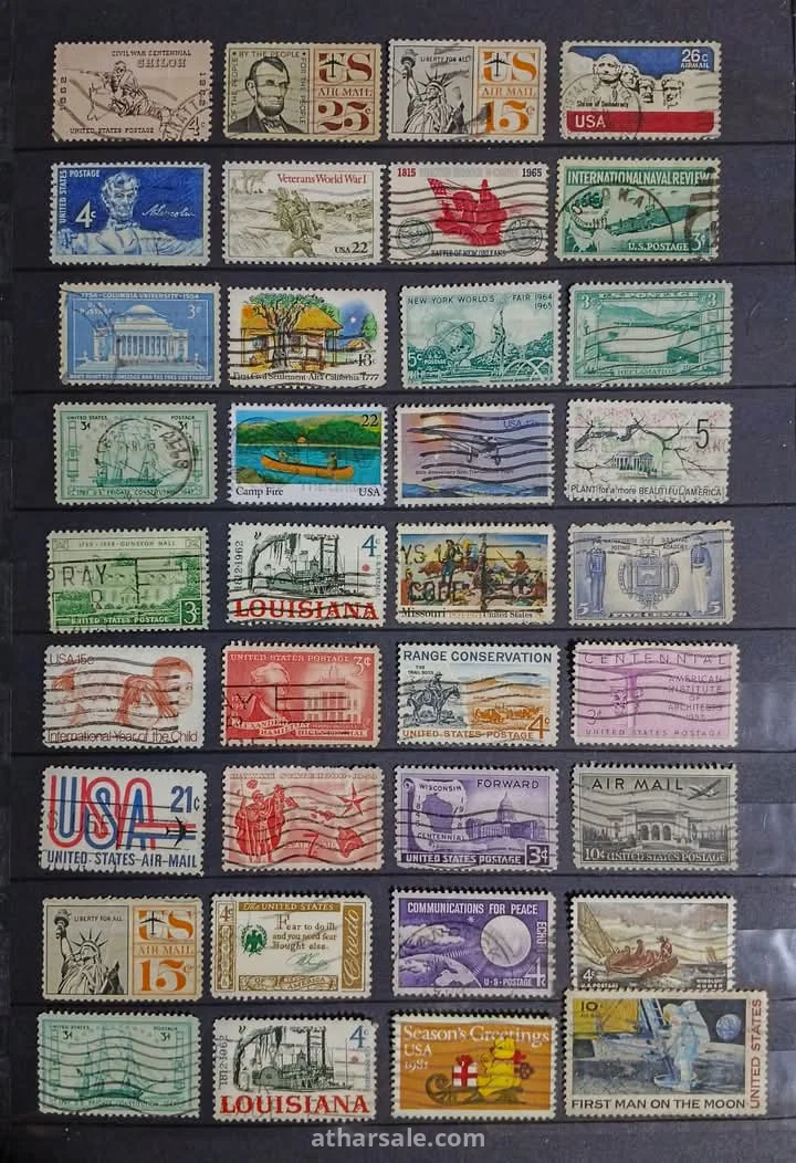 طوابع حضارة الولايات المتحدة الأمريكية