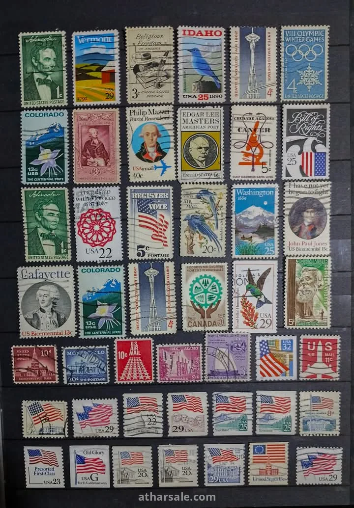 طوابع ثقافة الولايات المتحدة الأمريكية