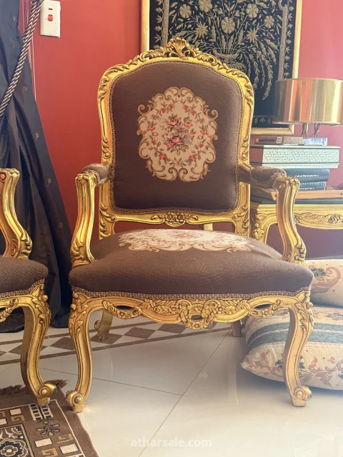 صالون ايبسون مدهب عيار ١٨