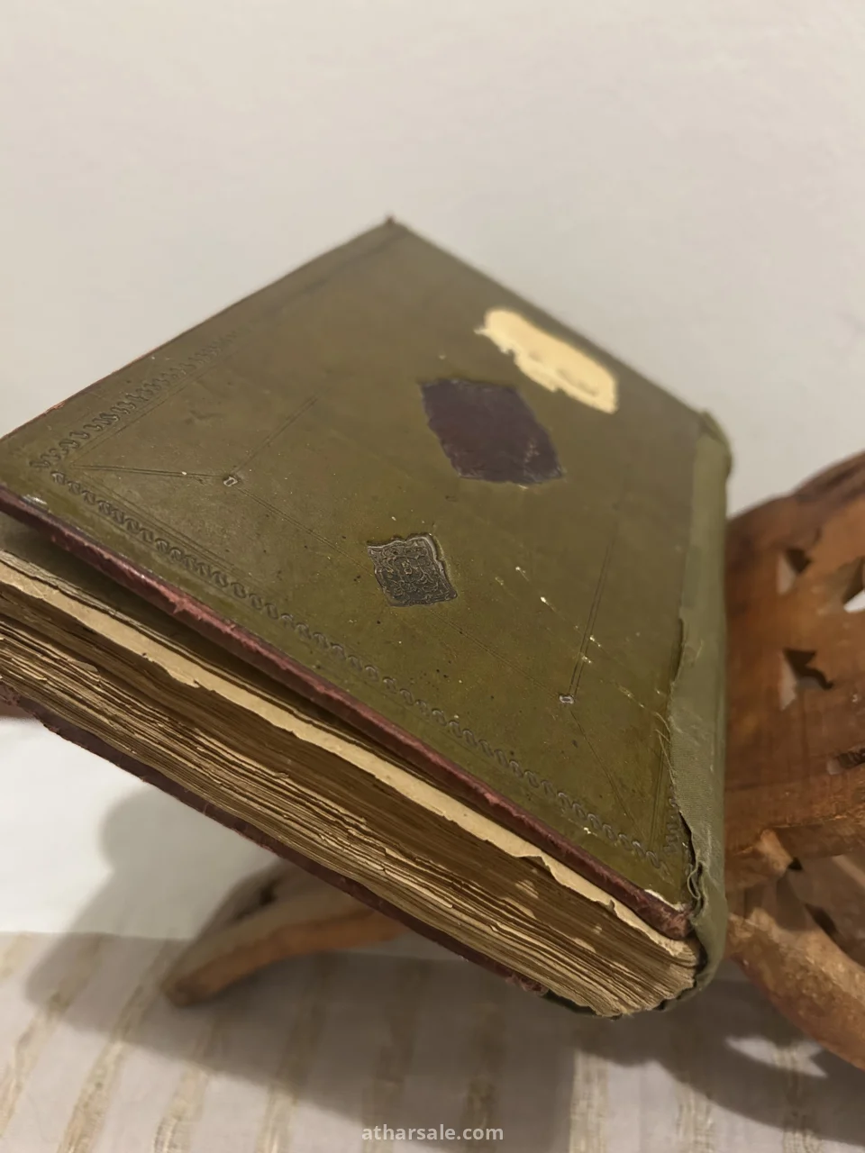 مصحف قديم 1289 هجرية-1837 ميلادية