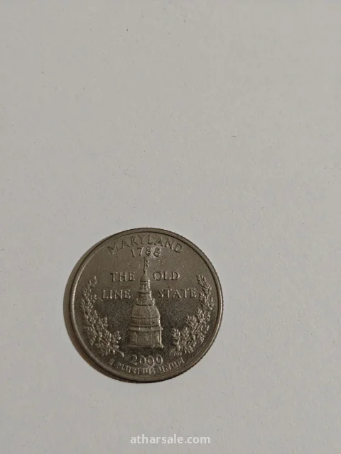 عملة نادرة من فئة ربع دولار اصدار سنة 2000 (Liberty in god we trust)
