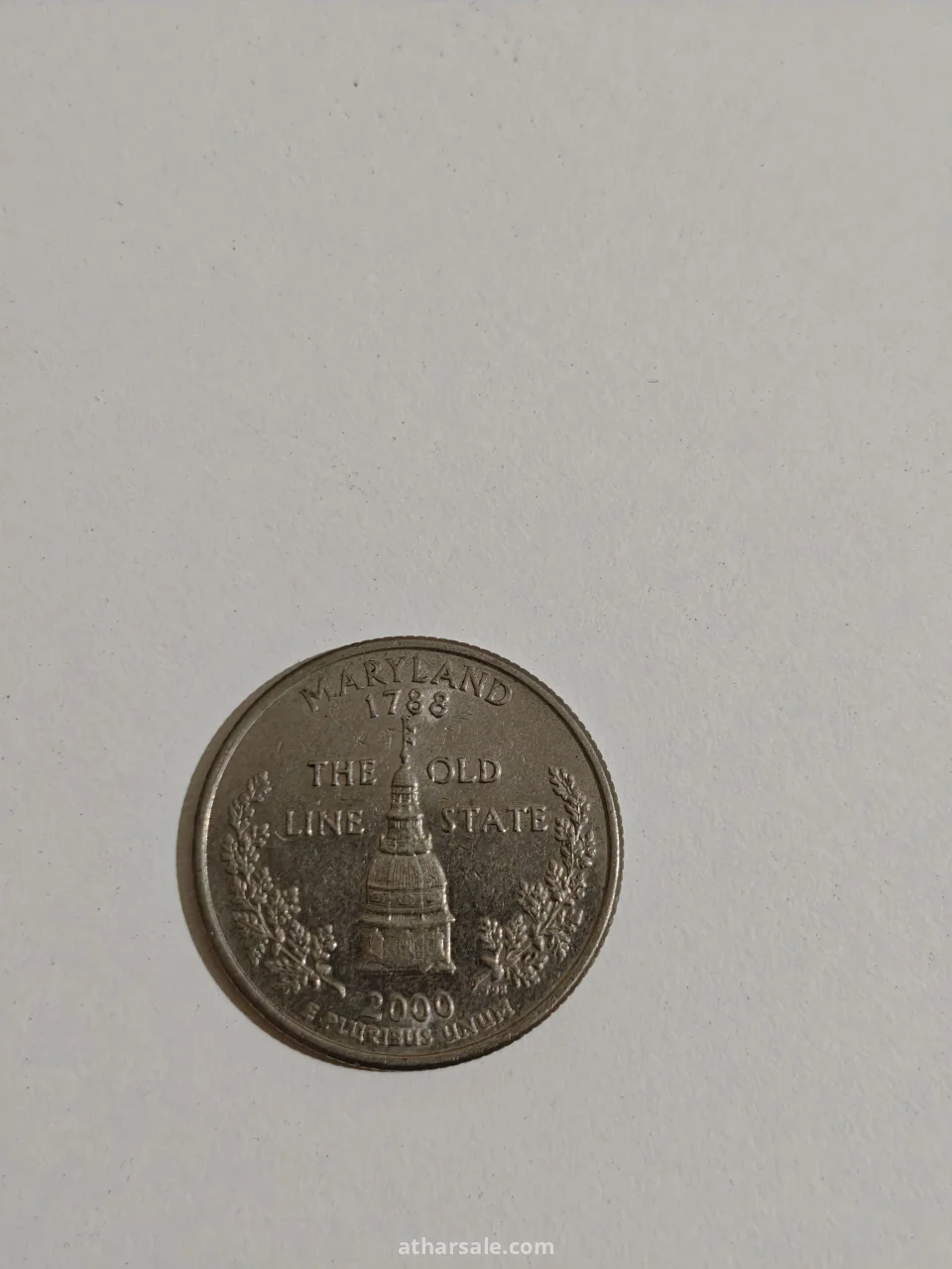 عملة نادرة من فئة ربع دولار اصدار سنة 2000 (Liberty in god we trust)