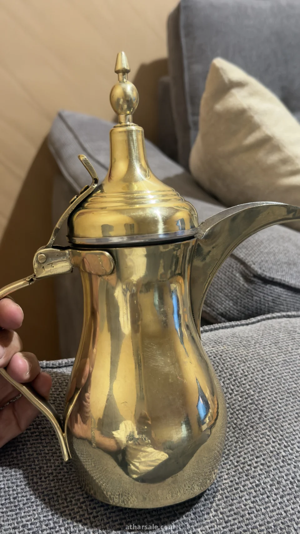 دله عربية قديمة رسلان مقاس ٤٣ سم