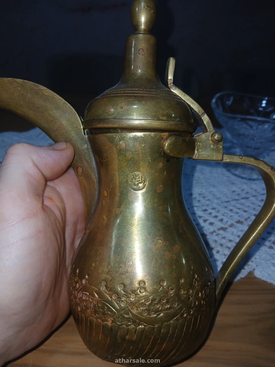 داله عربى رسلان نحاس إيطالي صناعه يدوى