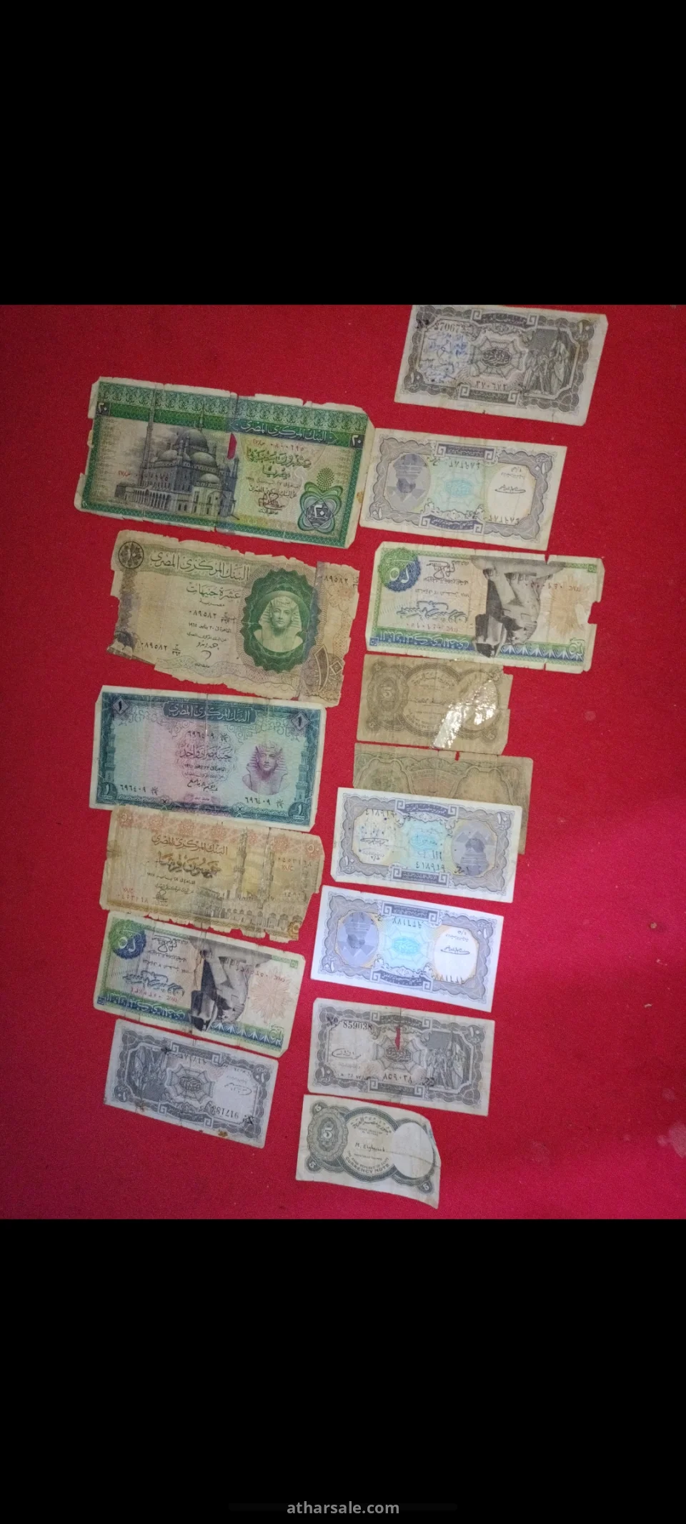 عملات ورقية مصرية Egyptian banknotes