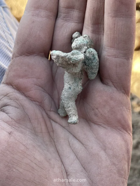 Aramaic bronze statue (تمثال آرامي برونزي)