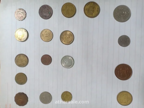 عملات قديمه متنوعه مصريه واجنبيه 13