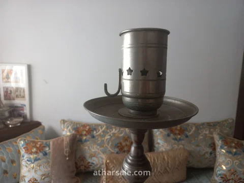 ​نرجيلة مصريّة نادرة من الفضة 10