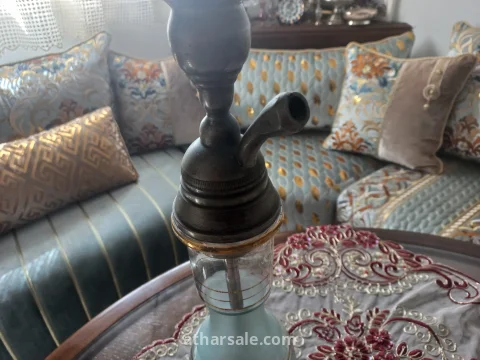 ​نرجيلة مصريّة نادرة من الفضة 9