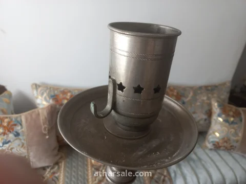 ​نرجيلة مصريّة نادرة من الفضة 5
