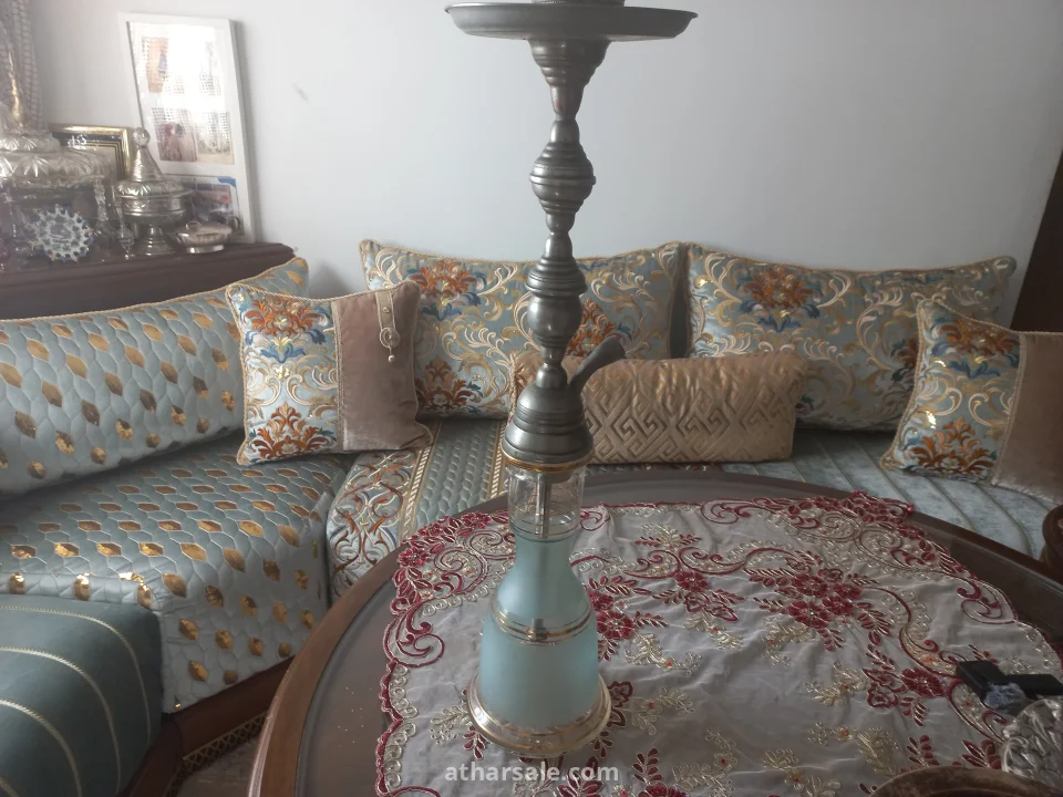 ​نرجيلة مصريّة نادرة من الفضة