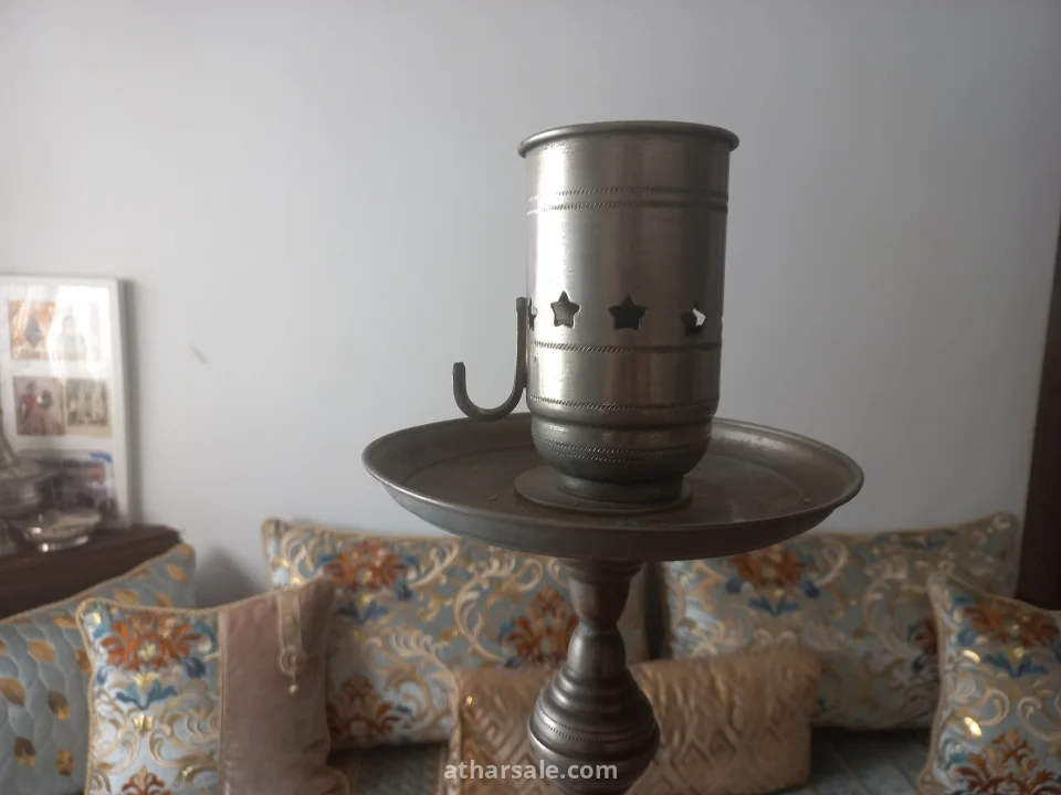 ​نرجيلة مصريّة نادرة من الفضة