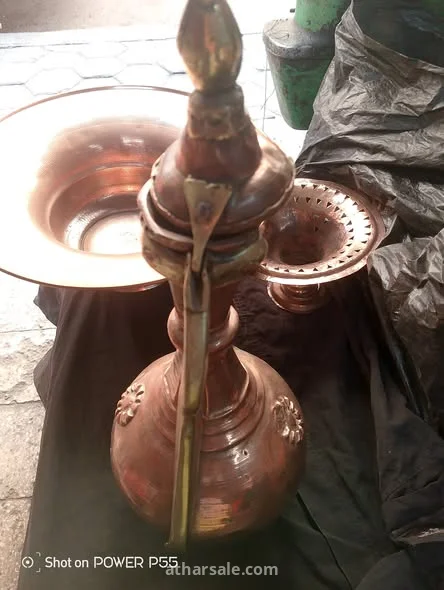 ابريق نحاس احمر  من الايام القديمة نحاس ثقيل جدا