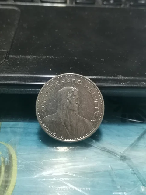 5 Swiss Franc 2000 B commemorative coin