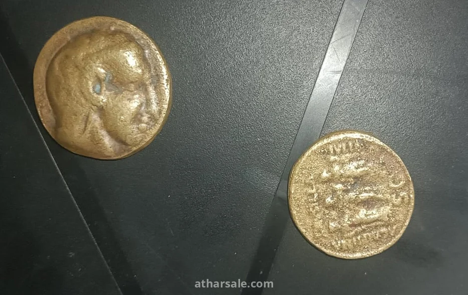 عملة يوناني عمرها اكثر من 1000 سنه