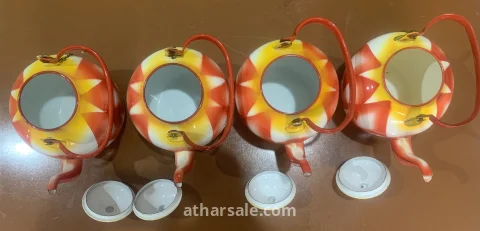 أباريق يوغسلافي أبو أسدين قديمة   مقاس 18 و16 5