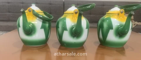 أباريق يوغسلافي أبو أسدين قديمة   مقاس 18 و16 3