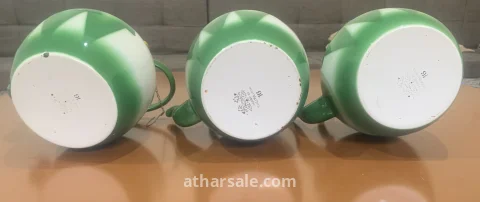 أباريق يوغسلافي أبو أسدين قديمة   مقاس 18 و16
