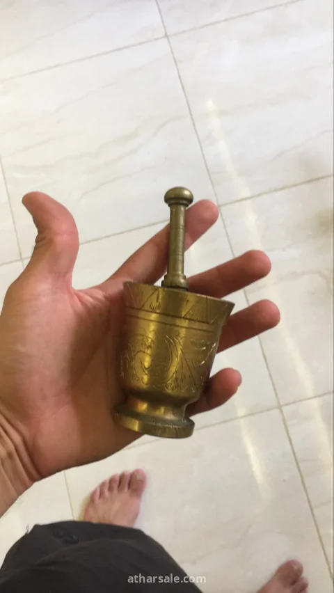 شمعدان نحاس اصفر 10