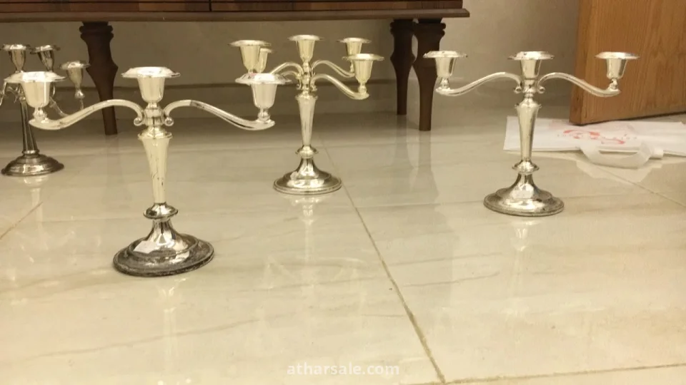 شمعدان نحاس اصفر
