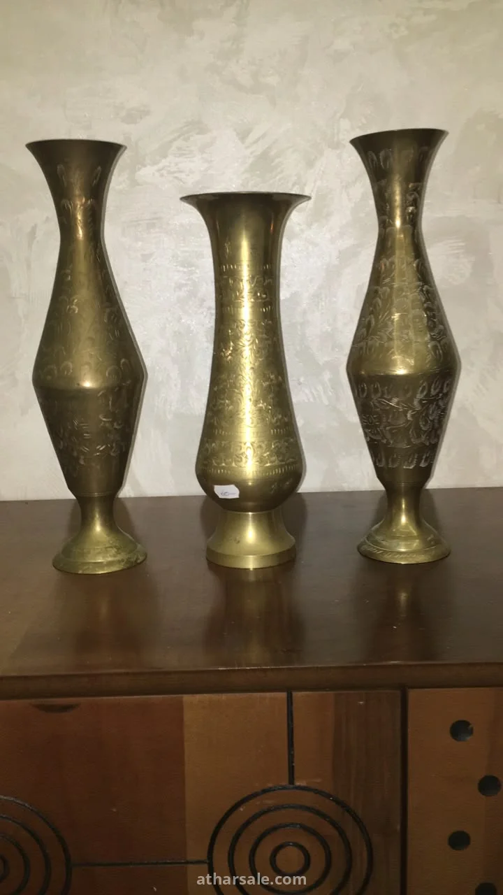 شمعدان نحاس اصفر