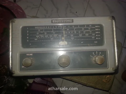 جهاز راديو عام ١٩٥٢ انكليزي شغال تحفة انكليزية 3