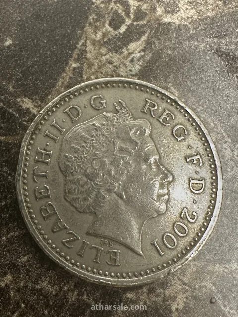 10 بنس اليزابيث بريطاني