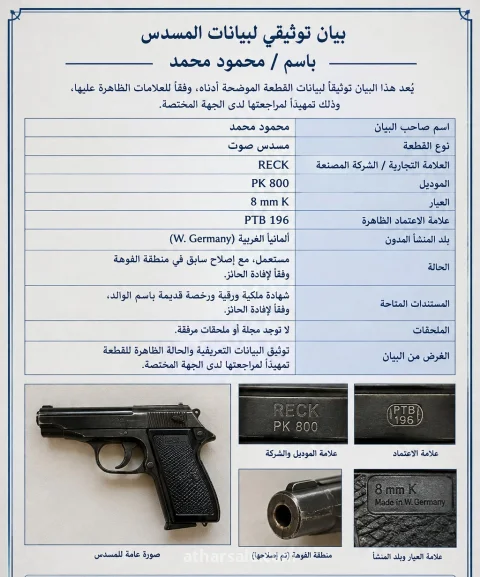 قطعة اصلية نادرة من عصر الحرب العالمية متوارثة أبا عن جد 5