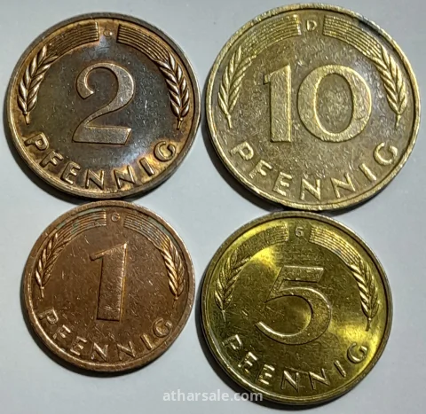 عملات الفينغ المعدنية الألمانية ( ألمانيا الغربية سابقا )