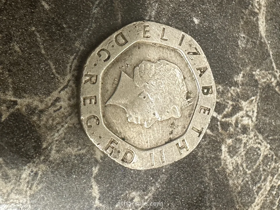 20 بنس بريطاني